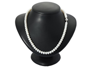 Jewellery, PEARL NECKLACE, cultured freshwater pearls approx. 6,5 mm, in auction: General – Tuesday 11 November