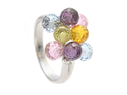 Jewellery, RING, 14K white gold, in auction: Lilla jewellery – Tuesday 4 November