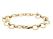 Jewellery - BRACELET, 18K guld/sterlingsilver - View 2