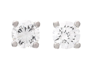 Jewellery - SOLITAIRE EARRINGS, 18K gold - View 1