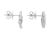 Jewellery - EARRINGS, 18K white gold with 2 items pear shaped diamonds 0,27 ctw - View 2
