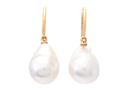 Jewellery - PEARL EARRINGS, 18K gold - View 1