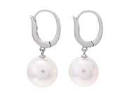 Jewellery - PEARL EARRINGS, 18K white gold - View 2