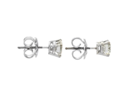 Jewellery - SOLITAIRE EARRINGS, 18K white gold - View 2