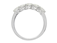Jewellery - ETERNITY RING, 18K white gold - View 2