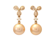 Jewellery - PEARL EARRINGS, 18K gold - View 1