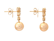 Jewellery - PEARL EARRINGS, 18K gold - View 2