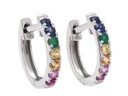 Jewellery - EARRINGS, 18K white gold - View 1