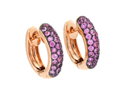 Jewellery, EARRINGS, 18K rose gold, in auction: Lilla jewellery – Tuesday 4 November