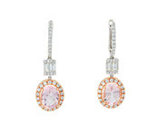 Jewellery, EARRINGS, 18K rose gold, in auction: Classic – Saturday 22 November