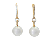 Jewellery - PEARL EARRINGS, 18K gold - View 1