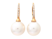 Jewellery - PEARL EARRINGS, 18K gold - View 1
