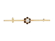 Jewellery, BROOCH, 18K gold, in auction: General – Tuesday 11 November