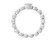 Jewellery - RING, 18K white gold/steel - View 2