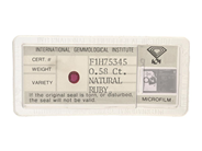 Gemstones, RUBY, oval-cut, in auction: Lilla jewellery – Tuesday 4 November