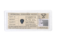 Gemstones, SAPPHIRE, pear shaped, in auction: Lilla jewellery – Tuesday 4 November