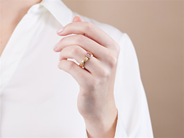 Jewellery - RING, 18K gold/steel - View 4