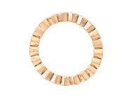 Jewellery - FULL ETERNITY RING, 18K gold/steel - View 2