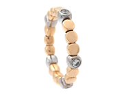 Jewellery - RING, 18K gold/white gold/steel - View 1