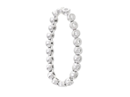 Jewellery - FULL ETERNITY RING, 18K white gold - View 1