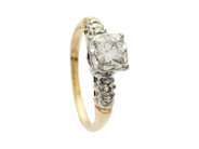 Jewellery - RING, 14K gold/white gold - View 1