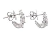 Jewellery - EARRINGS, 18K white gold - View 2