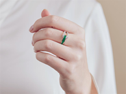 Jewellery - RING, 18K white gold - View 3