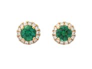 Jewellery - CLUSTER EARRINGS, 18K gold - View 1