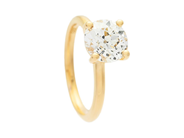Jewellery, SOLITAIRE RING, 18K gold