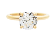 Jewellery - SOLITAIRE RING, 18K gold - View 3