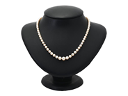 Jewellery - PEARL NECKLACE, cultured salt water pearls approx. 3,6-7,0 mm - View 1