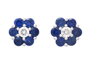 Jewellery - EARRINGS, 18K white gold - View 1