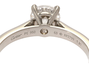 Jewellery - CARTIER, solitaire ring - View 5