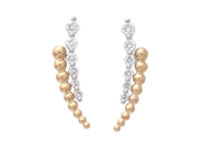 Jewellery - EARRINGS, 18K gold/white gold - View 1
