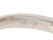 Jewellery - SOLITAIRE RING, 14K white gold - View 5