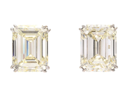 Jewellery, SOLITAIRE EARRINGS, 14K white gold, in auction: Important jewellery – Saturday 29 November
