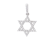 Jewellery - PENDANT, 18K white gold - View 1