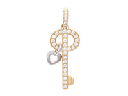 Jewellery - PENDANT, 18K gold/white gold - View 1