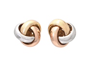 Jewellery - EARRINGS, 18K gold/white gold/rose gold - View 1