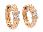 Jewellery - HOOP EARRINGS, 18K gold - View 1