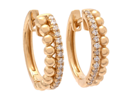 Jewellery - HOOP EARRINGS, 18K gold - View 1