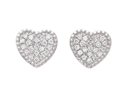Jewellery - EARRINGS, 18K white gold - View 1