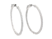 Jewellery - EARRINGS, 18K white gold - View 1