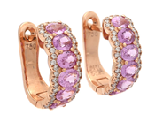 Jewellery - EARRINGS, 18K rose gold - View 1