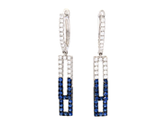 Jewellery - EARRINGS, 18K white gold - View 1