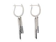 Jewellery - EARRINGS, 18K white gold - View 2