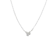 Jewellery - NECKLACE, 18K white gold 18 single cut diamonds 0,05 ctw - View 1