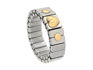 Jewellery - RING, 18K gold/steel - View 1