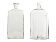 Glass - 2 LIQUOR DECANTERS, glass - View 1