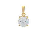 Jewellery - SOLITAIRE PENDANT, 18K gold - View 1